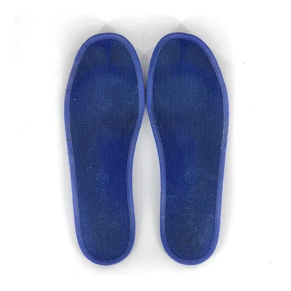 ROTHY'S The Chelsea Boot Slip On  High Top Sneakers in Navy Knit - Picture 11 of 12